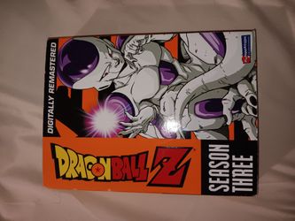 Digitally remastered Dragon ball z season 3 complete and new