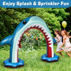 Brand New Shark Sprinkler Water Toy