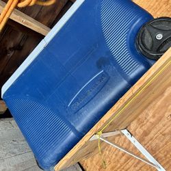 75 Qt. Blue Wheeled Cooler