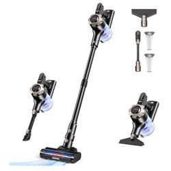 Cordless Vacuum Cleaner, 8-in-1 Lightweight Stick Vacuum with 45mins Runtime, Powerful Suction, Vacuum Cleaners for Home, Hardwood Floors, Carpet, Pet