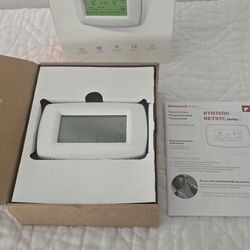 Honeywell Home - Termostato programable de pantalla táctil de 7 días, pequeño, 1 pieza, 1 pieza, blanco

  programa pieza, blanco

￼

￼

￼

￼

￼

￼


