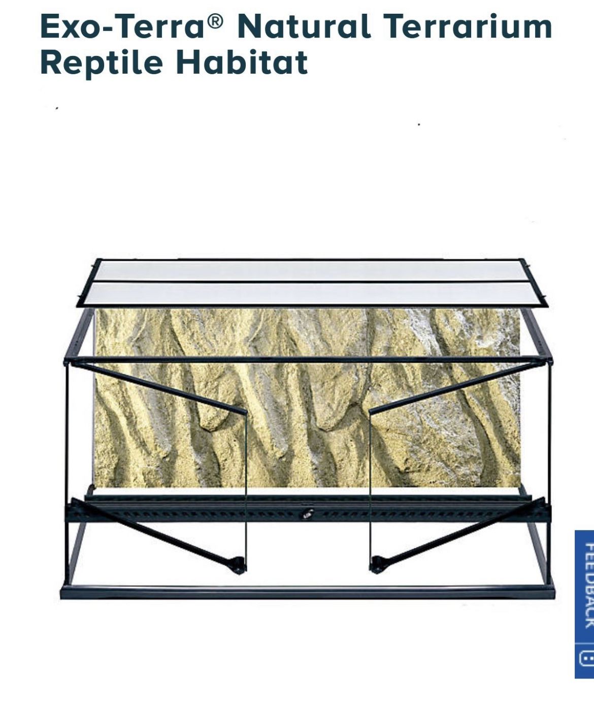 Exo-Terra Natural Terrarium Reptile Habitat