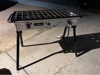 3 🔥 BURNERS 🔥 OUTDOOR STOVE FOLDABLE LEGS