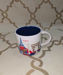 Starbucks Paris “You Are Here" Collection 2018 14 Fl Oz Coffee Mug