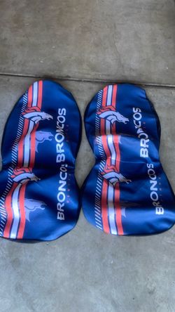 Pairs of broncos ft seats cover in good condition asking $8