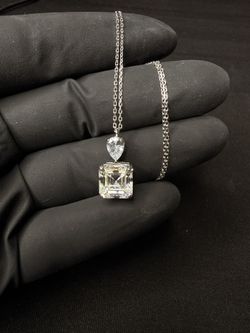 5CT Moissanite Chain 💎 Iced Pendant