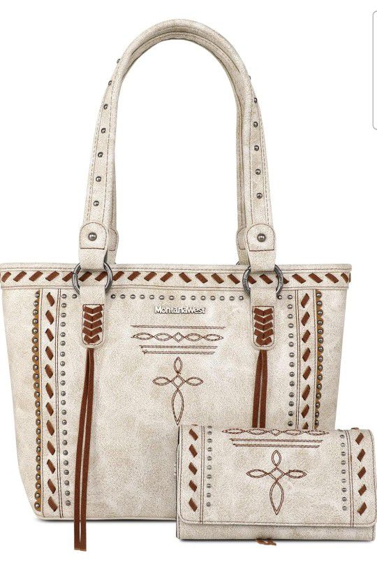 New Montana West Tote Bag for Women - Spiritual Collection Vegan Leather