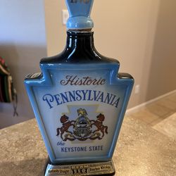 3 Jim Beam Whiskey Decanters