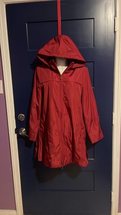 Hooded Rain Jacket Size XL