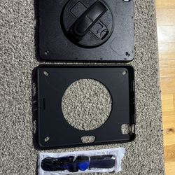 360° Rotation Shockproof Hand Strap Stand Case Cover for iPad Air 13” M2 M3