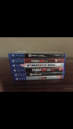 5 PS4 GAMES
