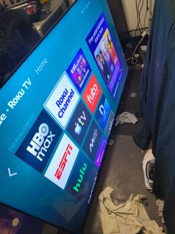 75 inch Roku TV w remote, can deliver for Xtra $10