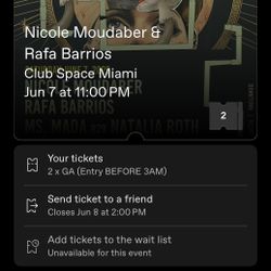 Nicole Moudaber & Rafa Barrios @ Space 6/7