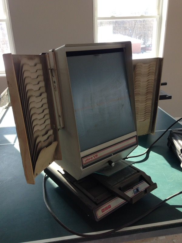Ford Parts Microfiche NCR Viewer