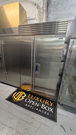 SUB-ZERO 48ā BUILT-IN SIDE-BY-SIDE REFRIGERATOR/FREEZER WITH DISPENSER Model: BI-48SD/S/TH MSRP: $14,620 š„ PRICE TODAY: $6,499 š”ļø STORE WARRANTY I