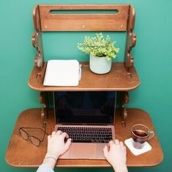 Wall-Mounted Desk