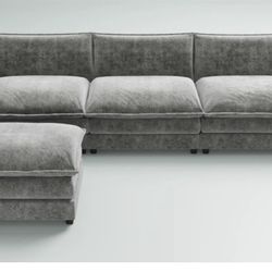 Gray Sectional 