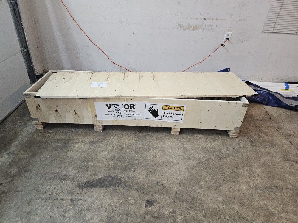 Palletized Wood Delivery Crate