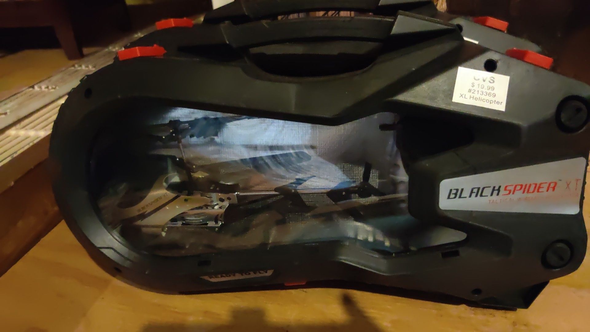 CVS Black Spider XT tactical wireless helicopter