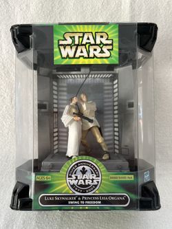 NEW Star Wars Luke Skywalker & Princess Leia Swing To Freedom Hasbro 84668