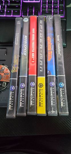 Mixed lot of Gamecube games