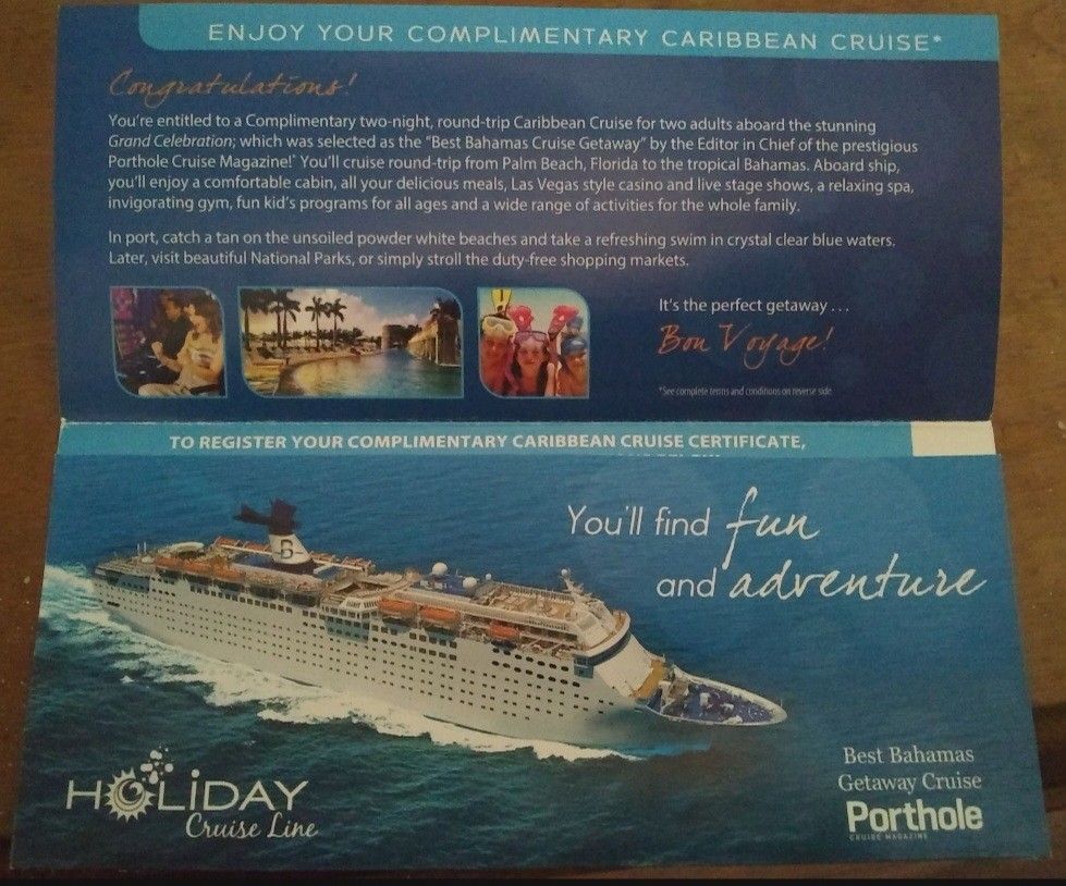 3 Days 2 Nights Caribbean Cruise - ONLY 4 LEFT!!