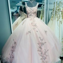 Quinceañera Dress Light Pink Size XS-S