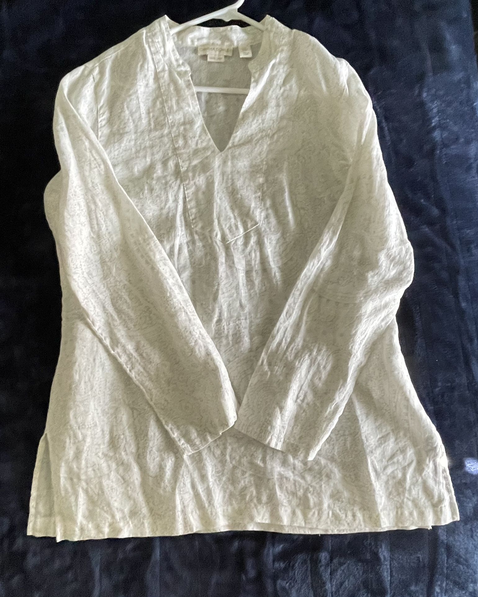 Cynthia Rowley linen blouse