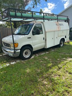 Ford E-Series Plumbing Work Truck with Utility Body