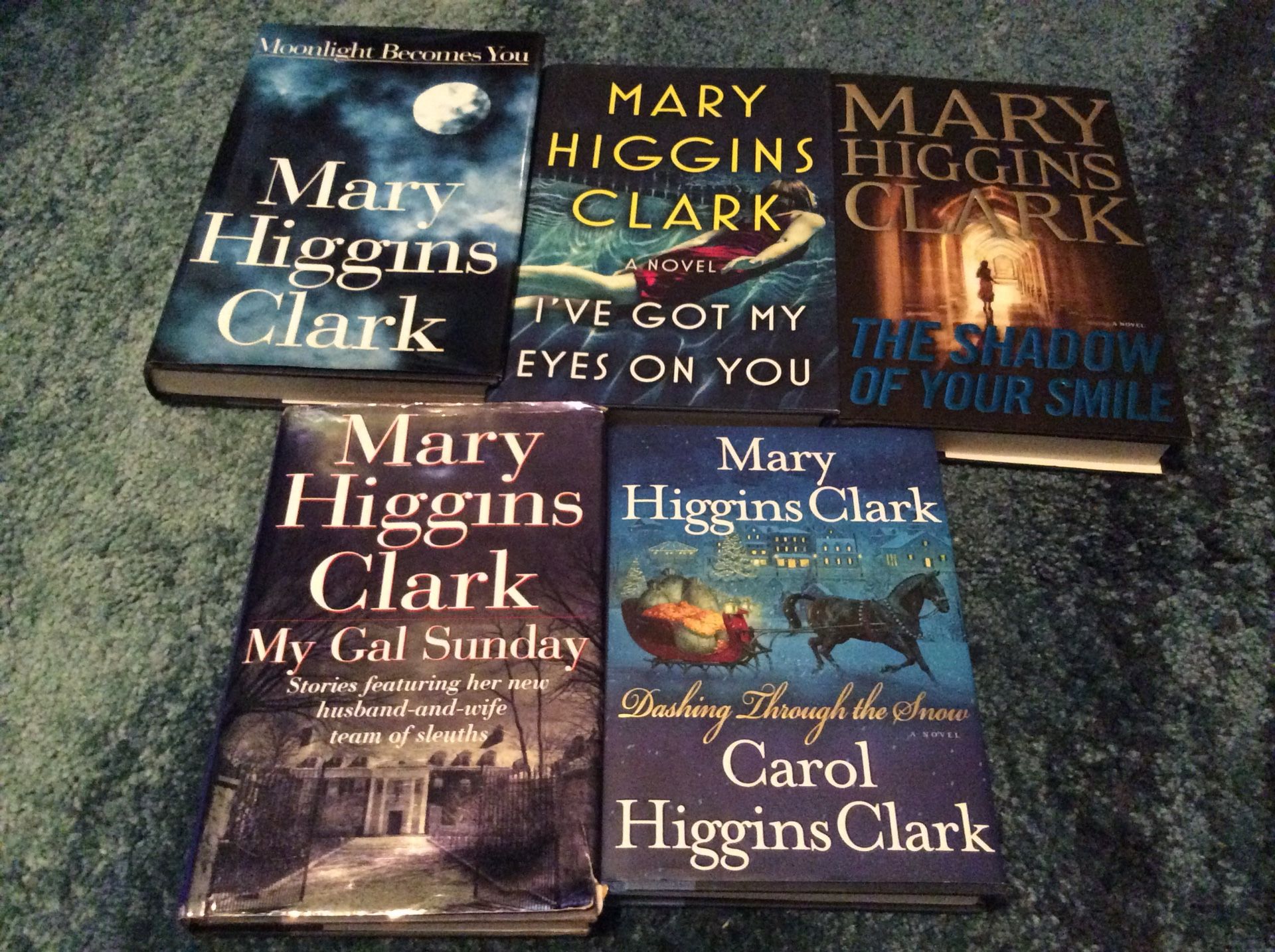 Mary Higgins Clark books