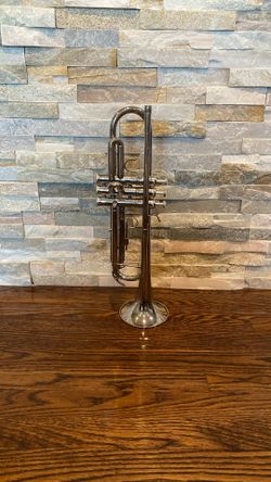 HAWK SILVER PLATED TRUMPET