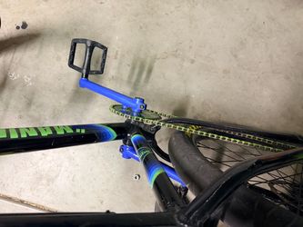 BMX Bike Black Blue Green