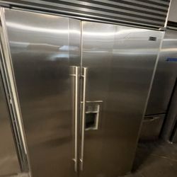 Subzero  48”refrigerator 2yr warranty
