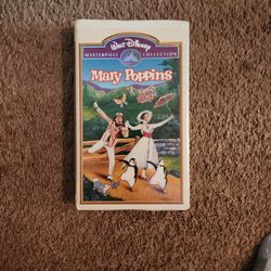 Walt Disney Masterpiece Collection Mary Poppins VHS