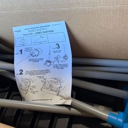 Lobby Dustpan PVC Handle 26-inch Black-Blue $10 each 