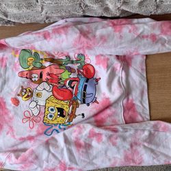 Girls spongebob Sweatshirt Juniors M