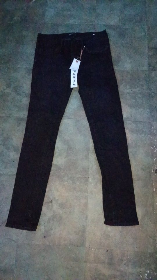 Slim Fits Purple Jeans