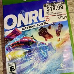 On Rush Day One Edition for PS4