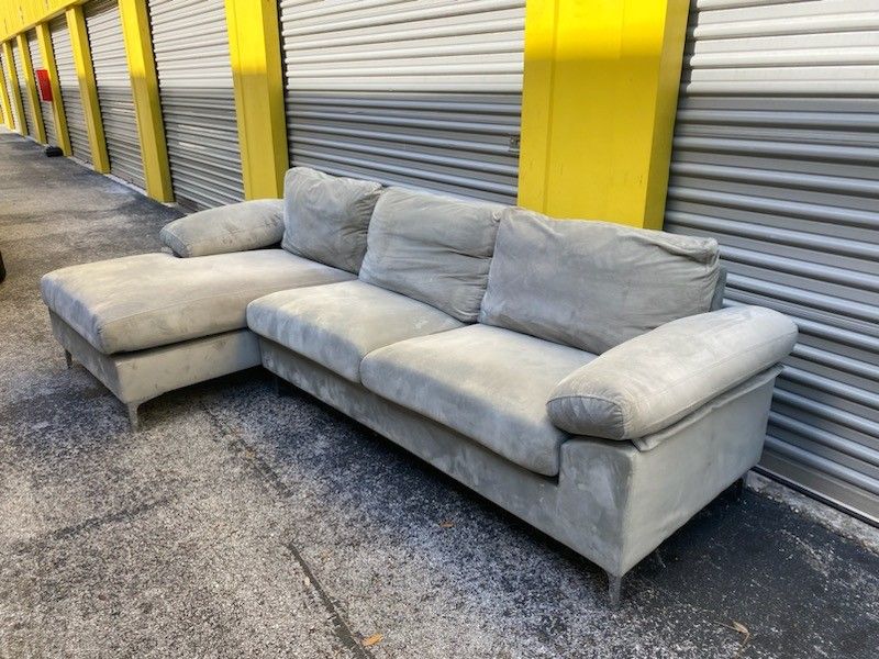 Sectional Couch Gray