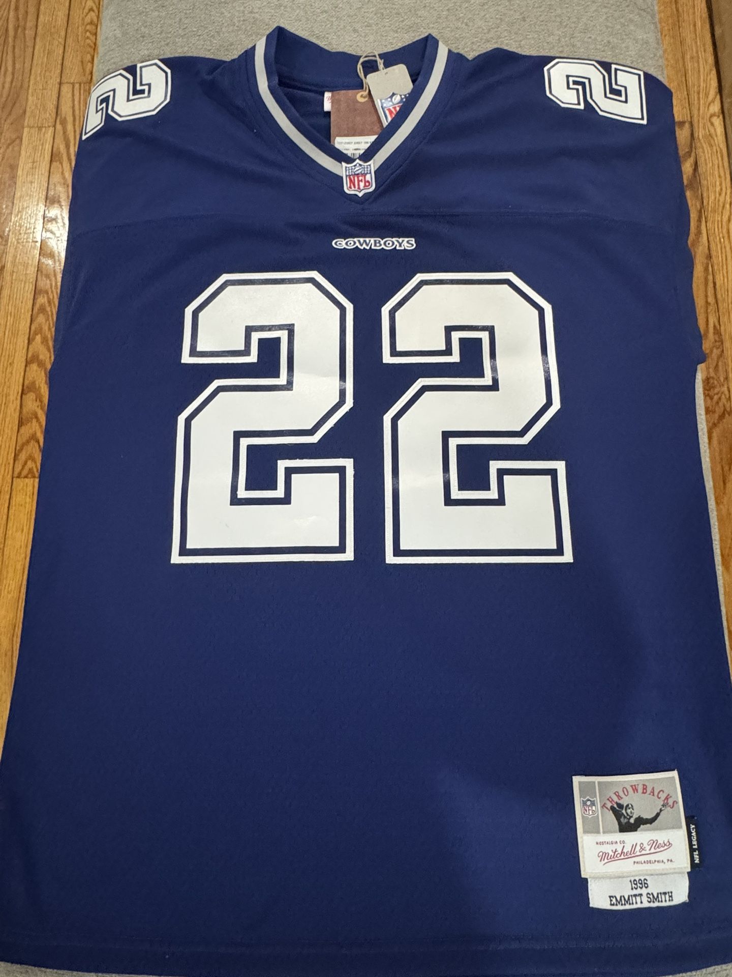 2 EMMITT SMITH SIGNED JERSEY