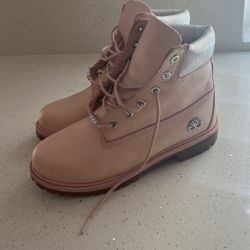 Pink Timberlands