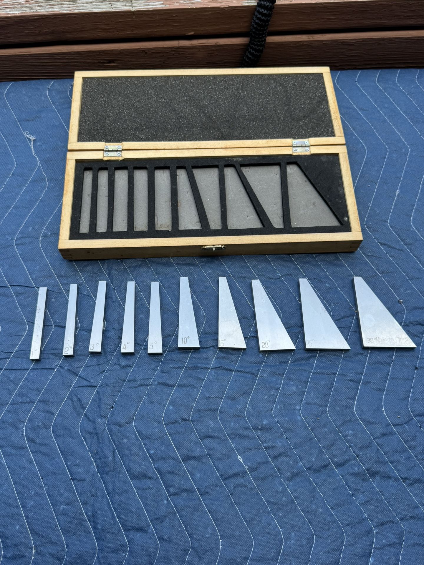 10 PC Angle Block Set 1-30D  