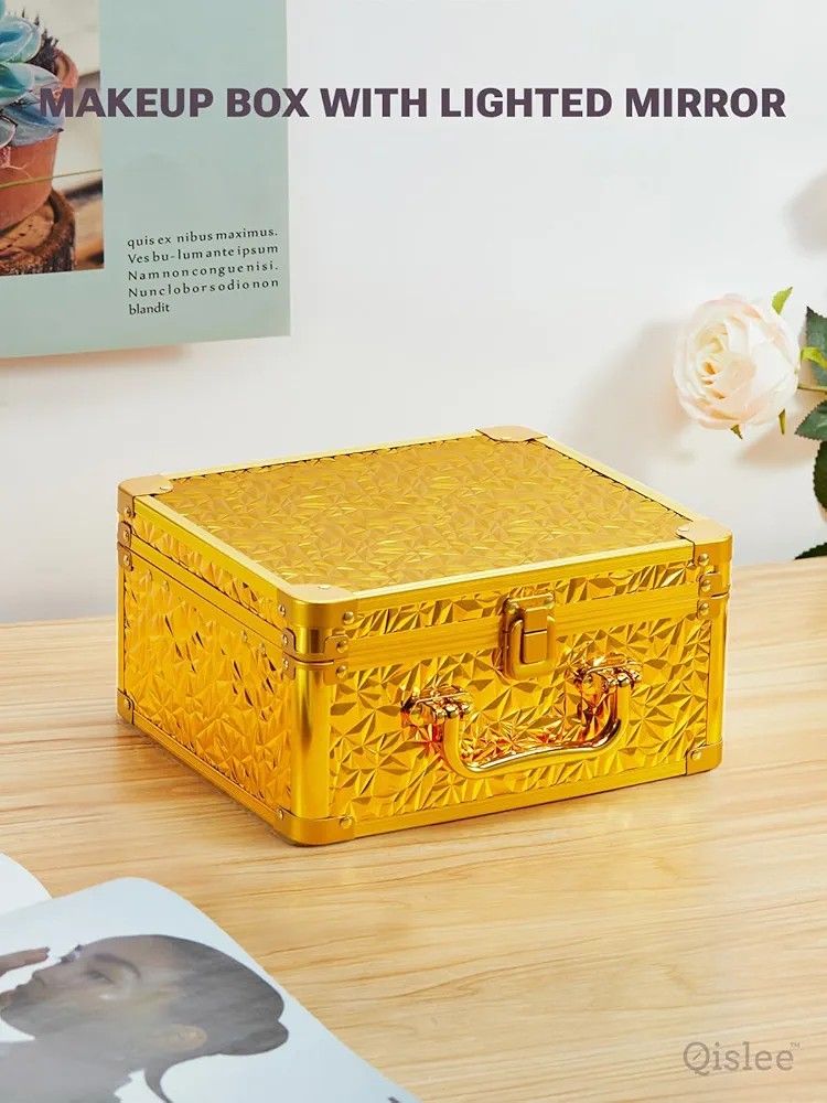 Tattoo /Professional Makeup Travel Train Case,