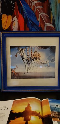Dali Copy Pic With Frame