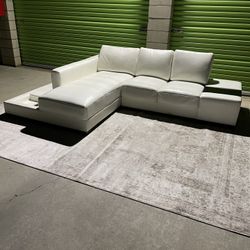 *Free Delivery* Modern Leather Sectional Couch Sofa 