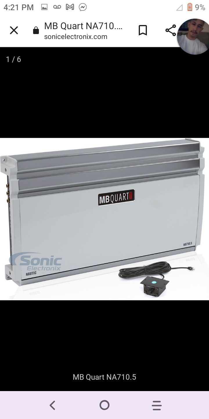 MB Quarts 5 Channel Amplifier Pure SQ