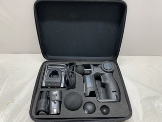 Massage Gun X100 tm. With 2 batteries  Brand new, open box. 