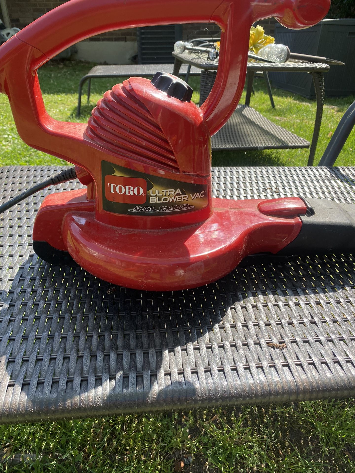 Toro electric leaf blower