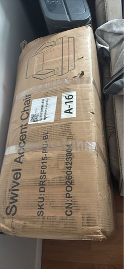 Swivel Accent Chair – New in Box