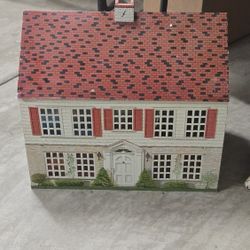Antique Metal Dollhouse 